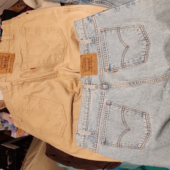 2 pairs Levis jeans 38x30 relaxed fit and tapered leg - Picture 5 of 5